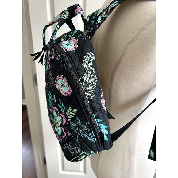 VERA BRADLEY Island Garden Classic Cotton Quilted Mini Backpack Bag NWOT main image 6